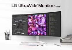 Monitor LG 38`` UltraWide QHD+ 21:9 Curvo (38WQ75C-W) | 8806091386694 | Hay 1 unidades en almacén | Entrega a domicilio en Canarias en 24/48 horas laborables