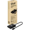 Adaptador Club 3D USB-C a 2DisplayPort Negro (CSV-1545) | (1)