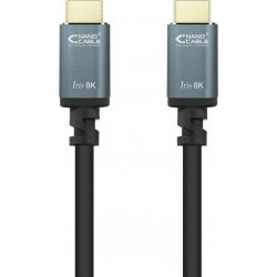 Nanocable HDMI 2.1 IRIS 8K A/M-A/M 2m Negro(10.15.8002) | 8433281010079 [1 de 4]