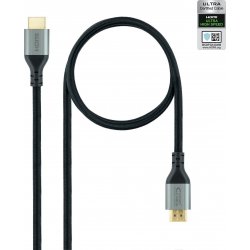 Nanocable HDMI 2.1 M-M 1m Negro (10.15.8101) | 8433281010710