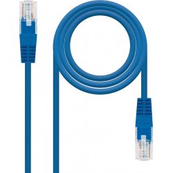 Nanocable Latig Cat.6 UTP 30cm Azul (10.20.0400-L30-BL) | 8433281010970 [1 de 4]