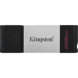 Pendrive Kingston DT 256Gb USB-C 3.0 (DT80/256GB) | 0740617306439 | Hay 1 unidades en almacén | Entrega a domicilio en Canarias en 24/48 horas laborables