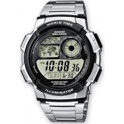 Reloj Dig Casio Men 48mm Plata/Negro (AE-1000WD-1AVEF) | 4971850443407