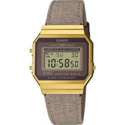 Reloj Dig Casio Vintage 37mm Oro/Marrón (A700WEGL-5AEF) | 4549526315206