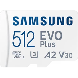 Samsung MicroSDXC Evo Plus 512Gb C10 (MB-MC512KA/EU) | 8806092411173 | Hay 10 unidades en almacén | Entrega a domicilio en Canarias en 24/48 horas laborables