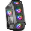 Mars Gaming MC51 Caja PC Gaming ATX Doble Cristal Templado 5xVentilador RGB Negro | (1)