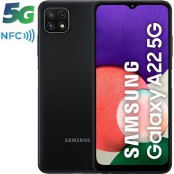 Smartphone Samsung A22 6.6`` 4Gb 64Gb 5G Gris (SM-A226B) | SM-A226BZAUEUB | 8806092266407