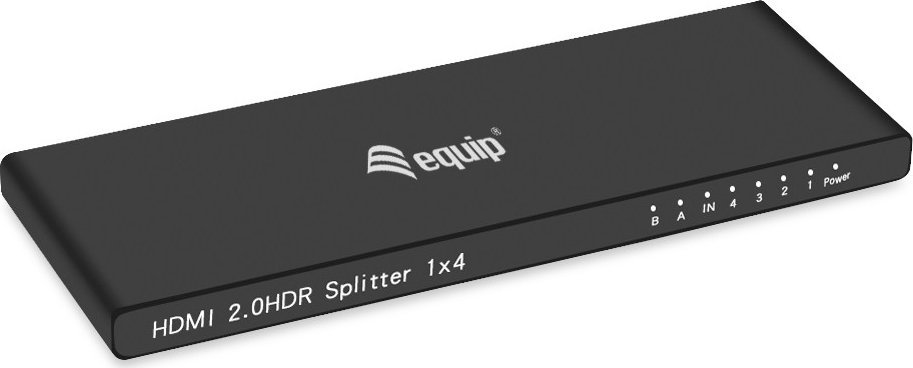 Equip Splitter HDMI 1 Entrada + 2 Salidas 4K Portátil Ultraslim