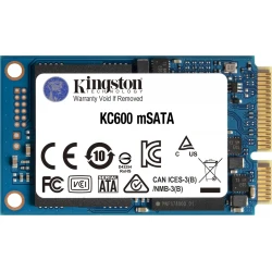 SSD Kingston KC600 256Gb mSata SATA3 3D (SKC600MS/256G) | Hay 5 unidades en almacén | Entrega a domicilio en Canarias en 24/48 horas laborables