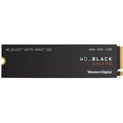 SSD WD Black SN770 1Tb M.2 (WDS100T3X0E) | 0718037887333