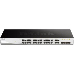 D-Link DGS-1210-24 Gestionado L2 Gigabit Ethernet (10/100/1000) 1U Negro | DGS-1210-24/E | 0790069467752 [1 de 2]