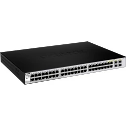 Switch D-Link 48p 10/100/1000+4SFP Gest (DGS-1210-48/E) | 0790069332388