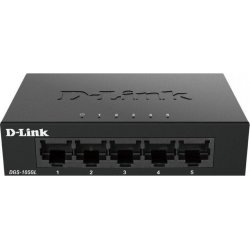 Imagen de Switch D-LINK 5 puertos 10/100/1000 Metal (DGS-105GL)