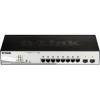 D-Link DGS-1210-08P Gestionado L2 Gigabit Ethernet (10/100/1000) Energͭa sobre Ethernet (PoE) Negro | (1)