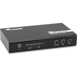 Equip 332725 Interruptor de video HDMI 2.0 negro | 4015867223239 [1 de 5]