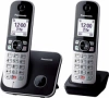 Telefono Inalámbrico Panasonic Duo Negro (KX-TG6852SPB) | (1)