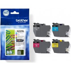 Tinta BROTHER XL Pack Negro/Tricolor (LC422XLVAL) | 4977766816892 [1 de 2]