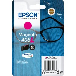 Tinta Epson 408L Magenta 21.6ml 1700 pág (C13T09K34010) | 8715946701738
