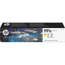 Tinta HP PageWide 991X Amarillo XL 182ml (M0J98AE) | 0190780843635 [1 de 9]