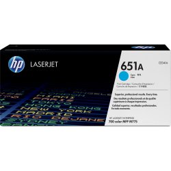 Toner HP LaserJet 651A Cian 16000 páginas (CE341A) | 0886111121335