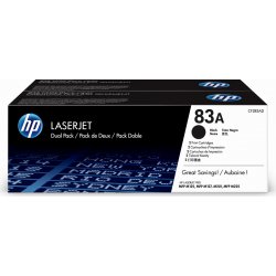 Toner HP LaserJet 83AD Pack 2 Negro 3000 pág (CF283AD) | 0888793635179 | Hay 3 unidades en almacén | Entrega a domicilio en Canarias en 24/48 horas laborables