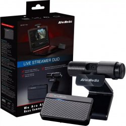 Webcam+capturadora Avermedia Live Streamer 61bo311d00am