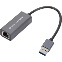 Adaptador CONCEPTRONIC USB 3.0 a RJ45 Gris (ABBY08G) | 4015867229187 [1 de 4]