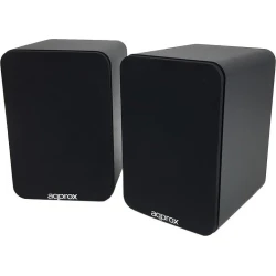 Altavoces Approx 60W Bluetooth USB Negros (APPSPK02BK) | 8435099530503 | Hay 4 unidades en almacén | Entrega a domicilio en Canarias en 24/48 horas laborables