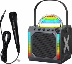 Altavoz DENVER 100W Micrófono Bluetooth Negro (BTM-618) | Hay 4 unidades en almacén | Entrega a domicilio en Canarias en 24/48 horas laborables