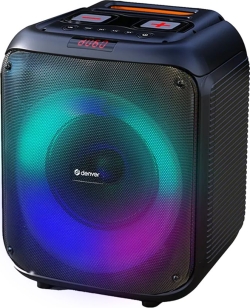 Altavoz DENVER TWS LED USB Bluetooth Negro (BPS-250) | Hay 1 unidades en almacén | Entrega a domicilio en Canarias en 24/48 horas laborables