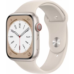 Apple Watch S8 Bt Cell 4g Gps 45mm Beige (MNK73TY/A) | 0194253181354