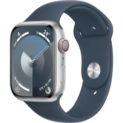 Apple Watch S9 GPS 4G 45mm Plata Corr.Plata (MRMG3QL/A) | Hay 1 unidades en almacén | Entrega a domicilio en Canarias en 24/48 horas laborables