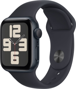 Apple Watch SE GPS 40mm Negro Correa Negra (MR9Y3QL/A) | Hay 2 unidades en almacén | Entrega a domicilio en Canarias en 24/48 horas laborables