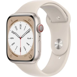 Apple Watch S8 BT Cell 4G GPS 45mm Beige (MNK73TY/A) | 0194253181354 [1 de 3]