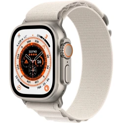 Apple Watch Ultra GPS + Cellular Caja titanio 49mm Correa Loop Alpine Blanco est | MQFT3TY/A | 0194253425410 [1 de 6]