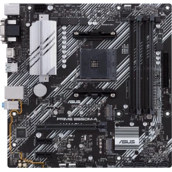 ASUS B550M-A/CSM:(AM4) 4DDR4 HDMI DVI-D VGA RJ45 mATX | 90MB14I0-M0EAYC | Hay 2 unidades en almacén | Entrega a domicilio en Canarias en 24/48 horas laborables