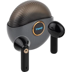 Auric TOOQ Snail Bluetooth Gris/Negros (TQBWH-0060G) | 8433281014305 [1 de 3]
