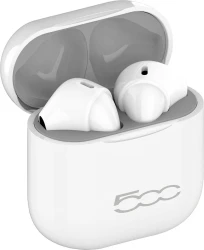 Auriculares Fiat 500 In-Ear Bluetooth Blanco (TWS500WH) | Hay 9 unidades en almacén | Entrega a domicilio en Canarias en 24/48 horas laborables