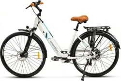 Bicicleta Eléctrica SmartGyro Sunset Blanca (SG27-385) | Hay 3 unidades en almacén | Entrega a domicilio en Canarias en 24/48 horas laborables