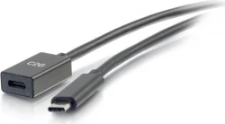 Cable C2G USB-C 3.1/H a USB-C/M Gen2 90cm Negro (88658) | Hay 10 unidades en almacén | Entrega a domicilio en Canarias en 24/48 horas laborables