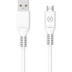 Cable CELLY Usb-A a mUsb 1m Blanco (RTGUSBMICROWH) | 8021735196228