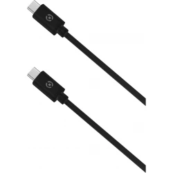 Cable CELLY USB-C a USB-C 60W 3m Negro (USBCUSBCPD3MBK)