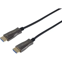 Cable EQUIP HDMI A 2.0 M/M 4K 100m Negro (EQ119433) | Hay 2 unidades en almacén | Entrega a domicilio en Canarias en 24/48 horas laborables