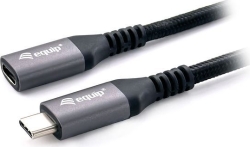 Cable EQUIP Usb-C/M A Usb-C/H 1m Negro (EQ128371) | 4015867231043 [1 de 3]