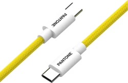Cable PANTONE USB-C/M a USB-C/M Amarillo (PT-CTC002-5Y) | Hay 1 unidades en almacén | Entrega a domicilio en Canarias en 24/48 horas laborables