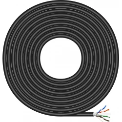 Cable Aisens Rj45 Cat.6 Ftp Ext 100m Negro (A135-0673) | 8436574708004 | 65,45 euros