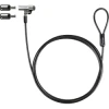 Cable de Seguridad TOOQ 1.5m con llave (TQCLKC0045-G) | (1)