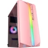 Caja Mars Gaming ARGB S/F mATX Mini-ITX Rosa (MCS1P) | (1)