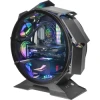 Mars Gaming MCORB Negro Caja PC Gaming Micro-ATX XL Diseño Circular Custom Doble Cristal Templado | (1)
