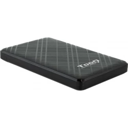 Caja TOOQ SSD/HDD 2.5`` SATA USB 3.0 Negra (TQE-2500B) | 8433281013544